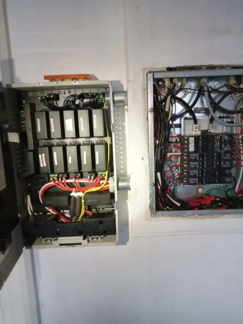 Electrical panel upgrade completed for Ring Doorbell Installation in Long Beach